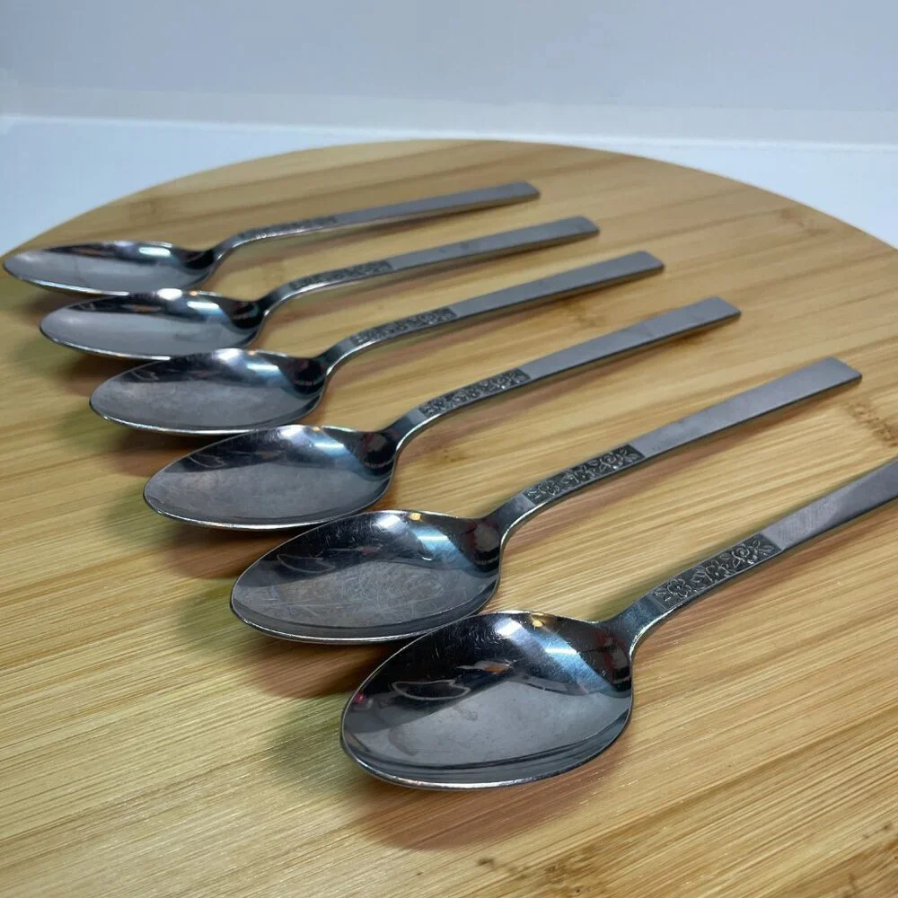 Vintage Stanley Roberts Dorette Place Oval Soup Spoon Stainless Steel Japan